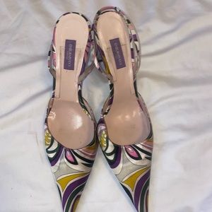 Emilio pucci kitten heel